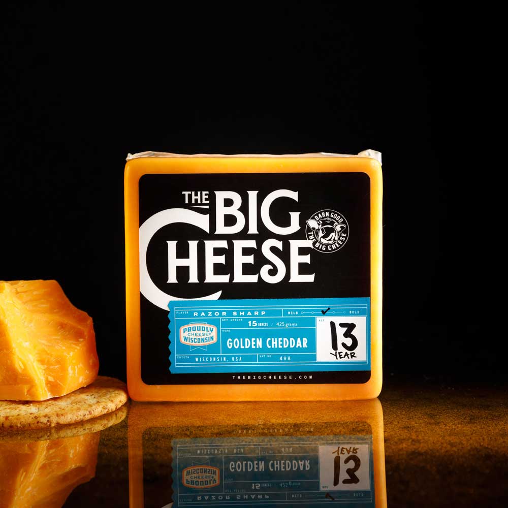 13-Year Glorious Golden Cheddar Cheese