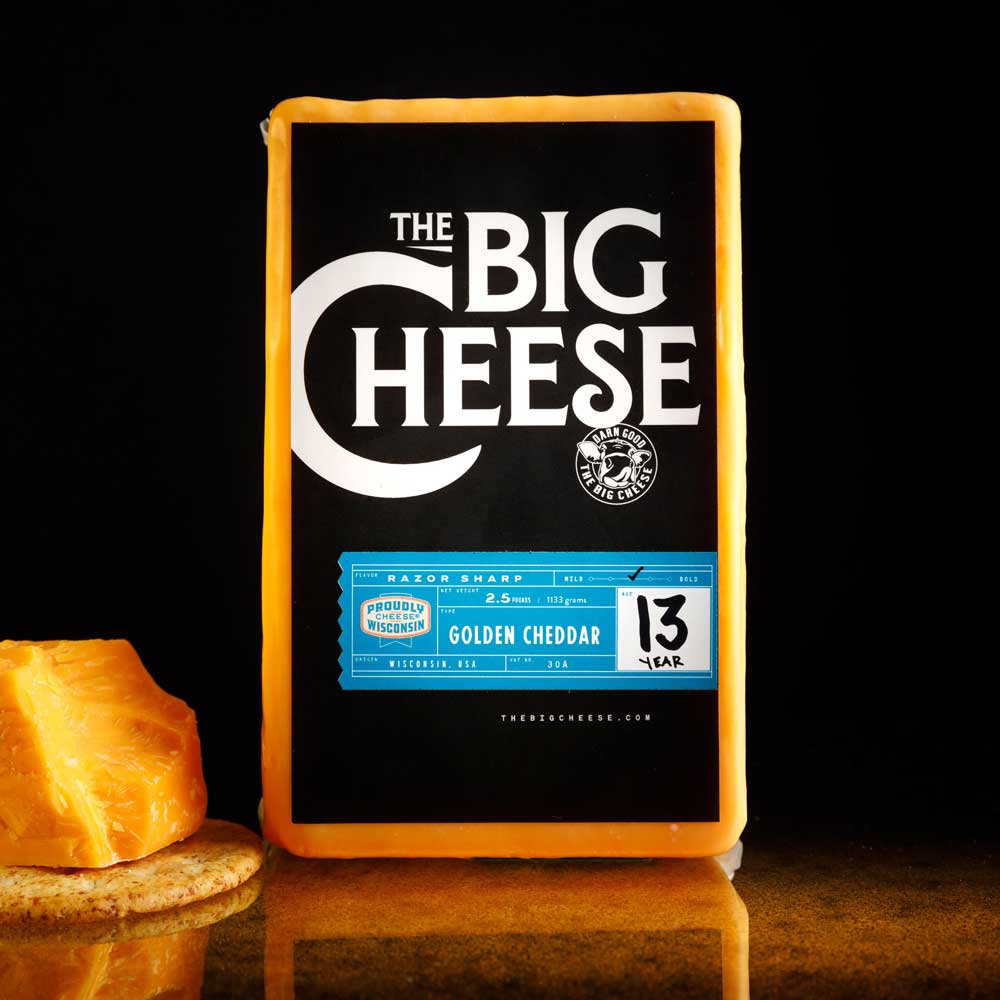 13-Year Glorious Golden Cheddar Cheese